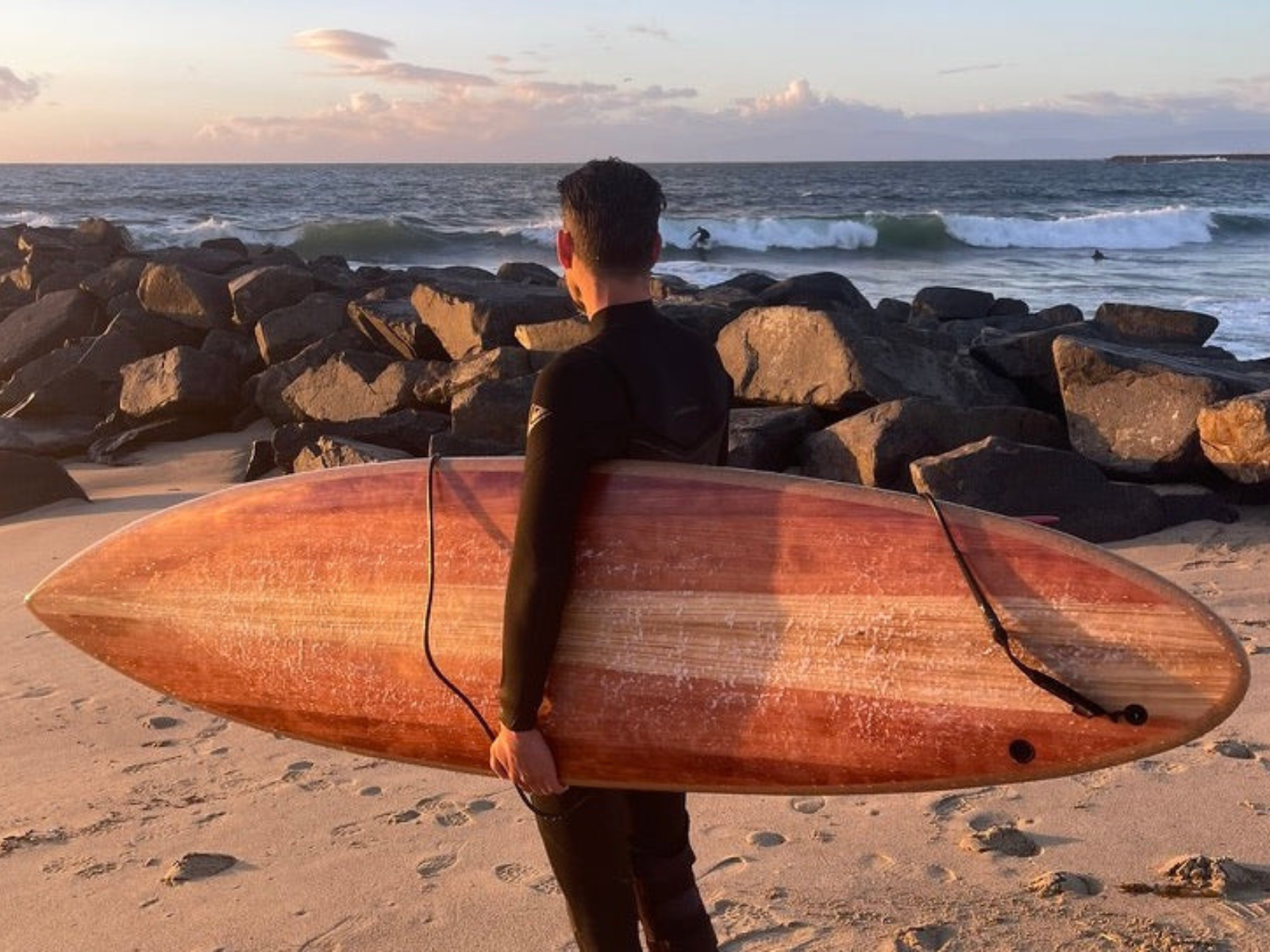 Crafting Waves: The Journey of Building a Hollow Redwood Surfboard