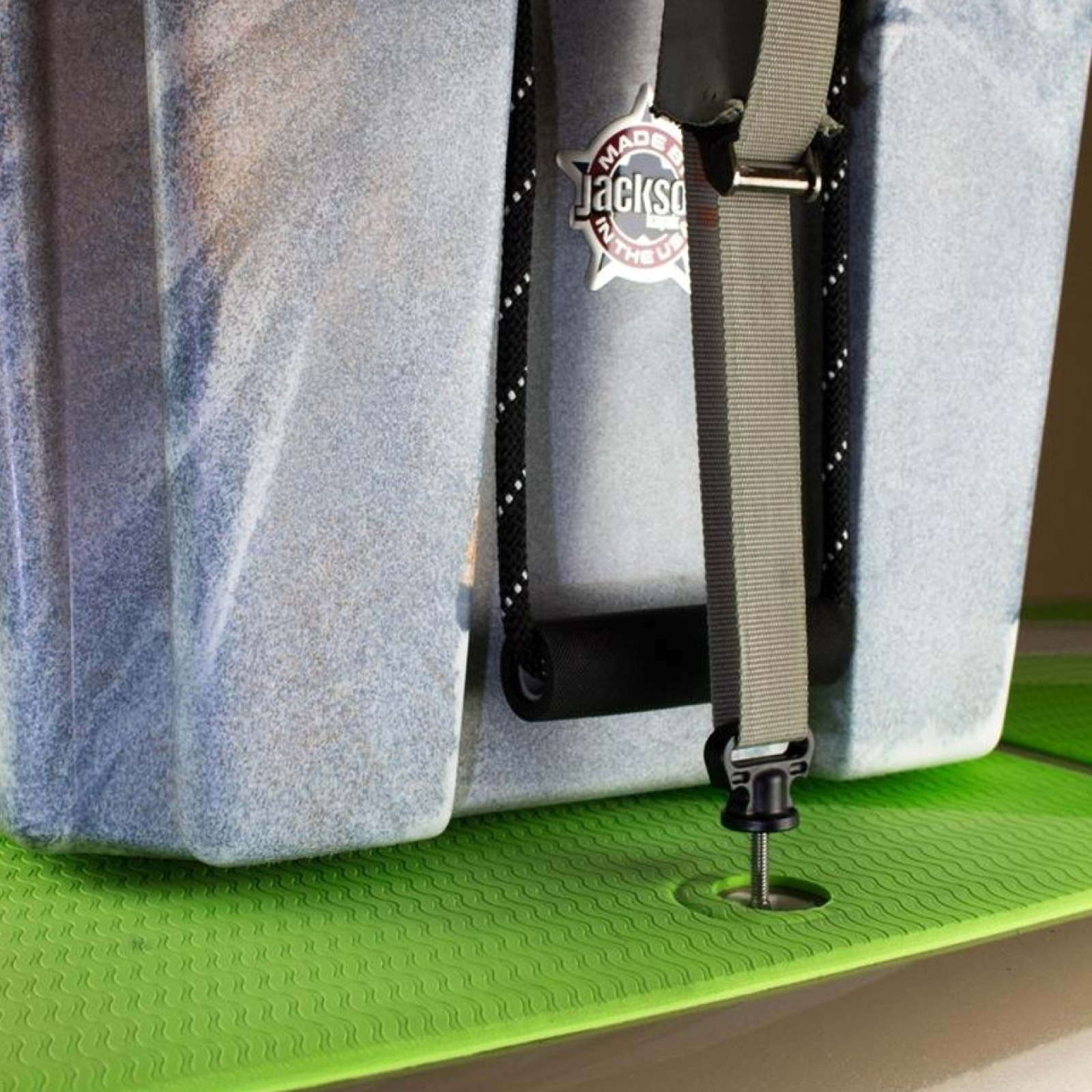 SUP Leash Plug Adapter with Vertical Tie Downs