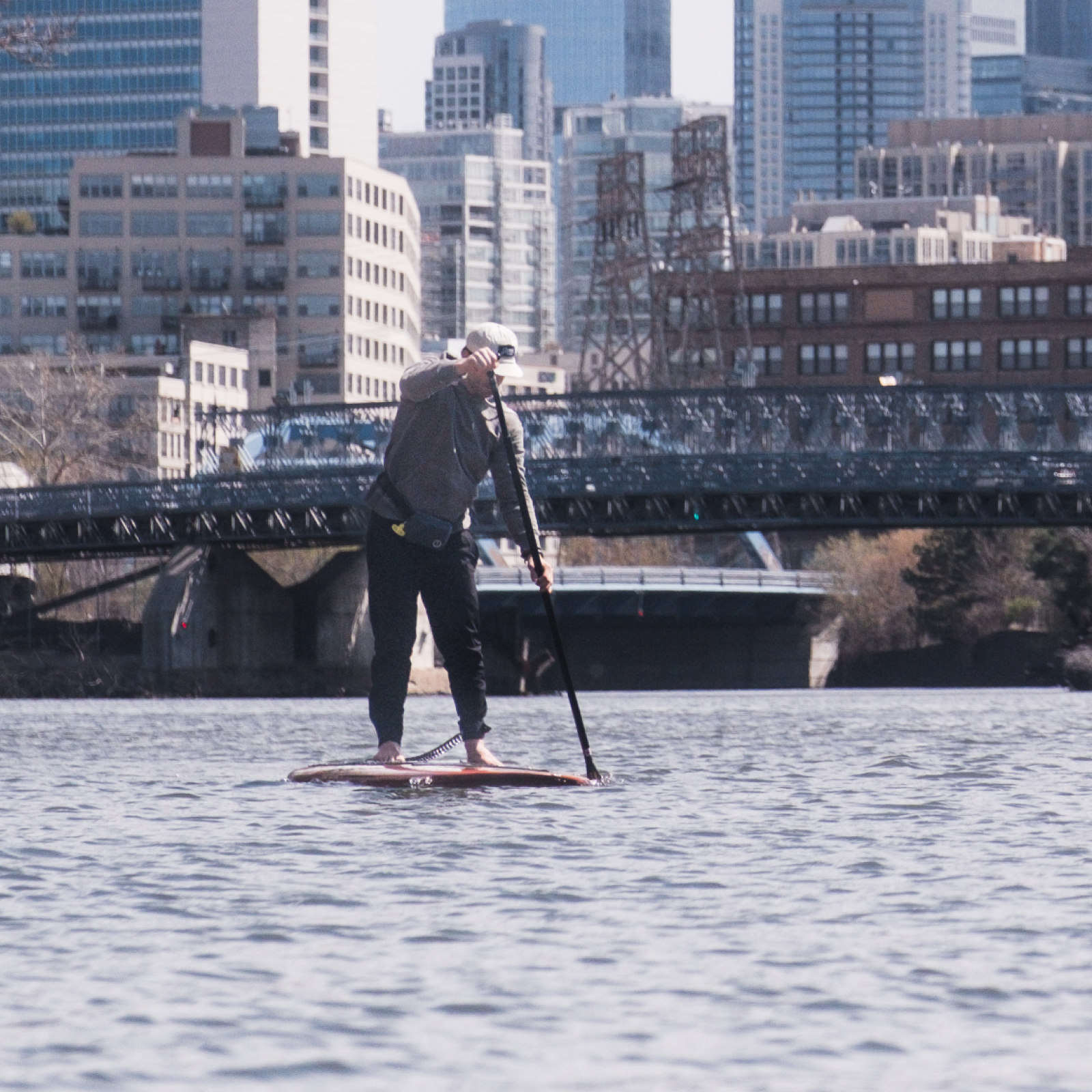 Adjustable Wood SUP Paddle