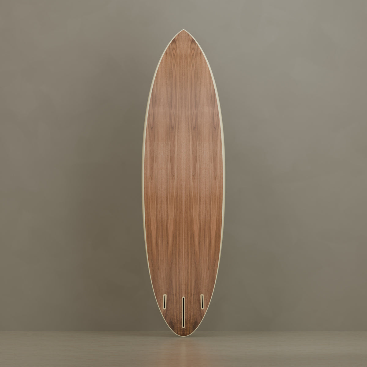The Daybreak in Walnut & Ivory Cream — underside #Wood Finish_Walnut