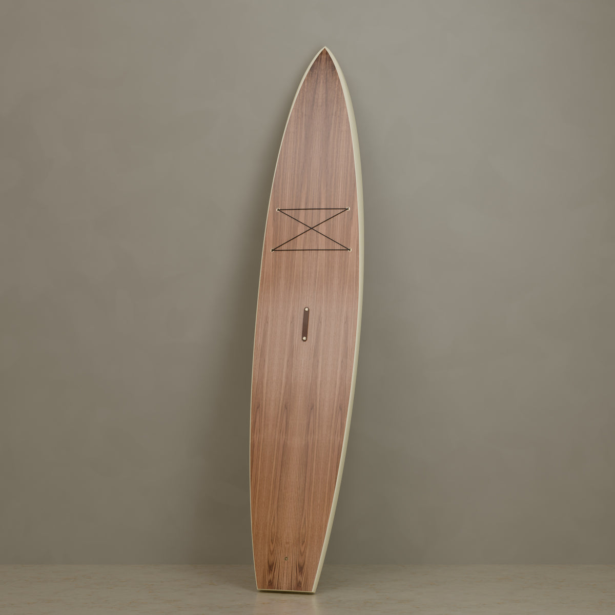 The Increase in Walnut & Ivory Cream — signature lean, traction not installed #Wood Finish_Walnut