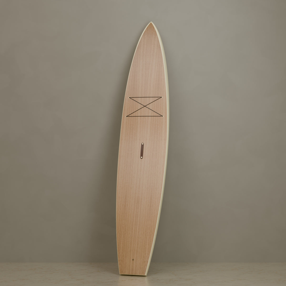 The Increase in White Oak & Ivory Cream — signature lean, traction not installed #Wood Finish_White Oak