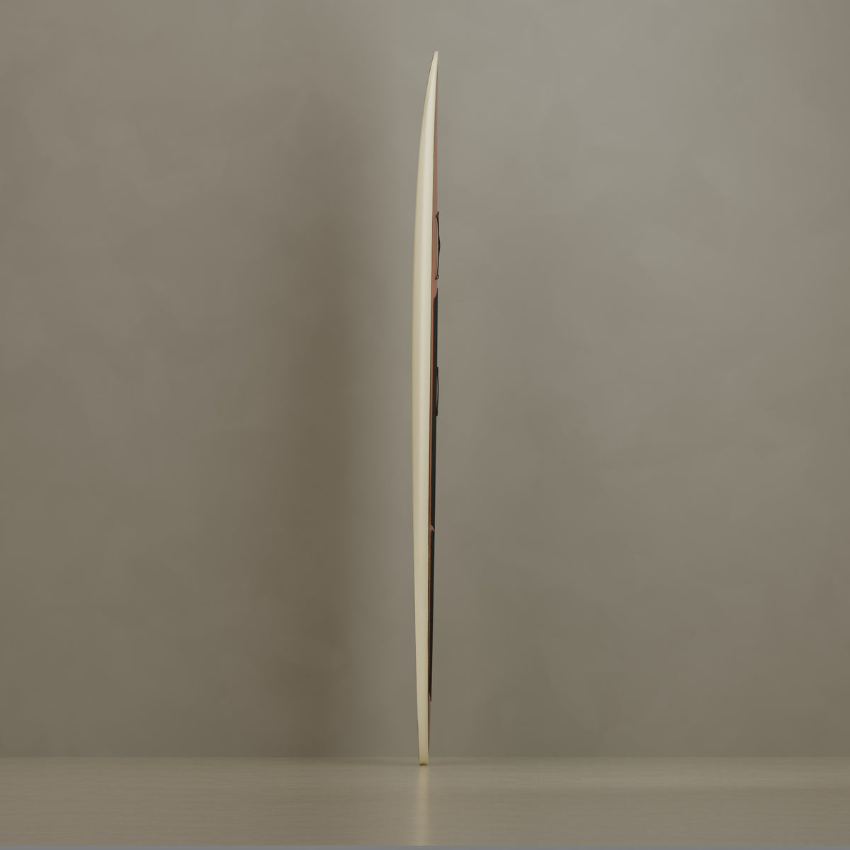 The Statesider in Mahogany & Ivory Cream — side profile #Wood Finish_Mahogany