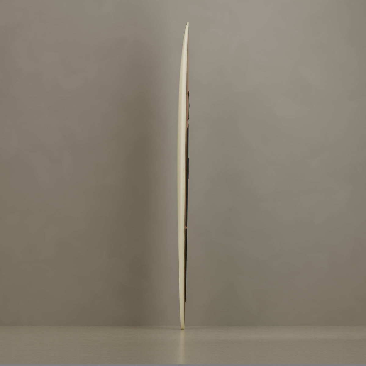 The Statesider in Walnut & Ivory Cream — side profile #Wood Finish_Walnut