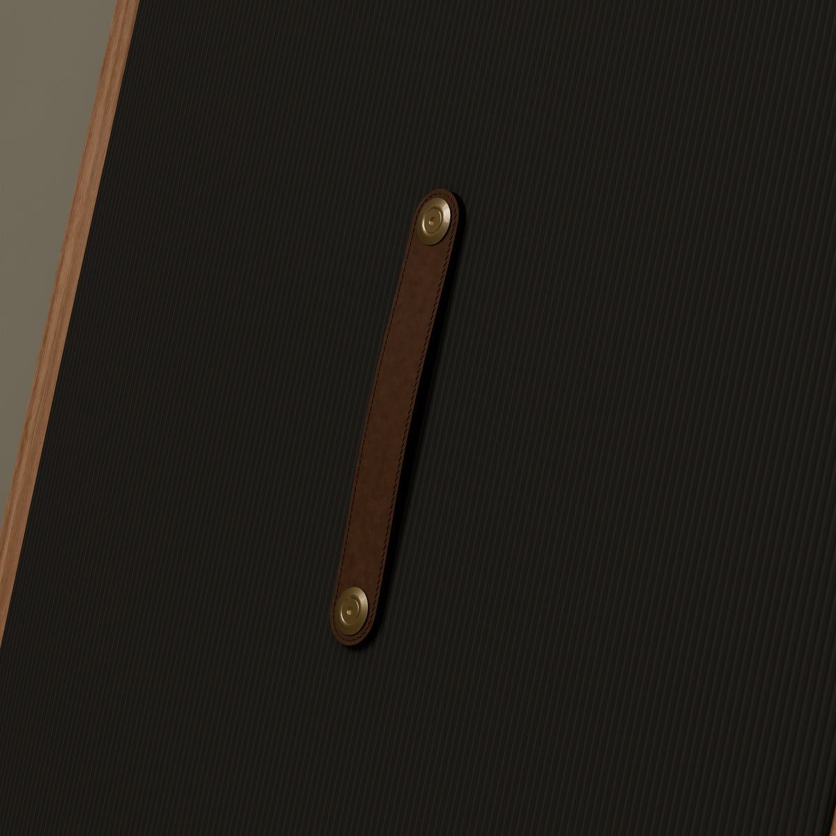 The Statesider in Walnut & Ivory Cream — Horween leather carry handle #Wood Finish_Walnut