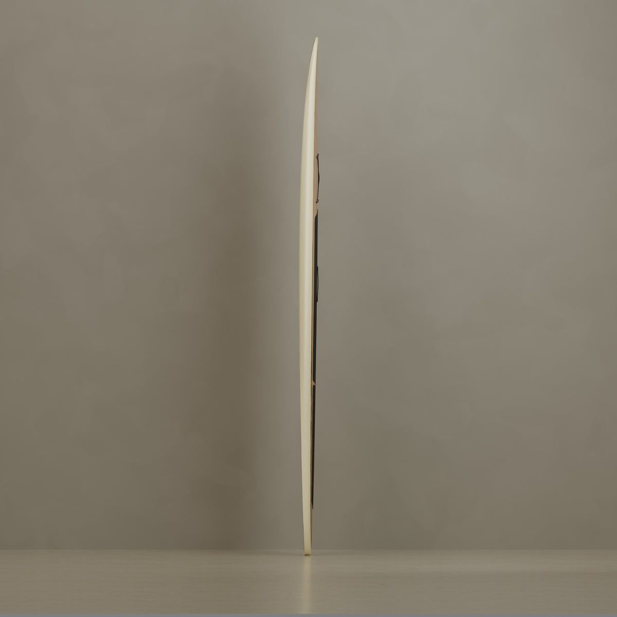 The Statesider in White Oak & Ivory Cream — side profile #Wood Finish_White Oak
