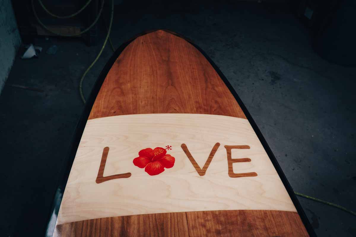 Custom paddle boards