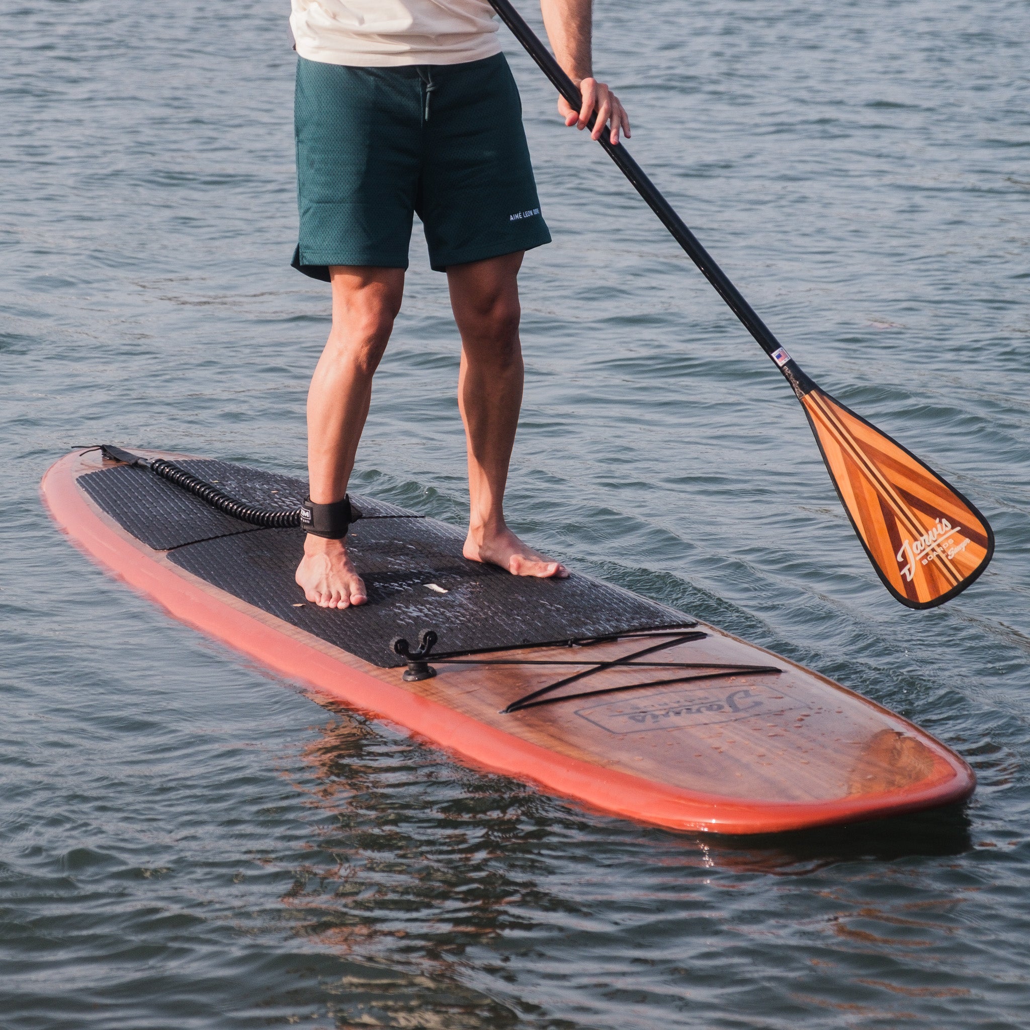 Adjustable Wood SUP Paddle