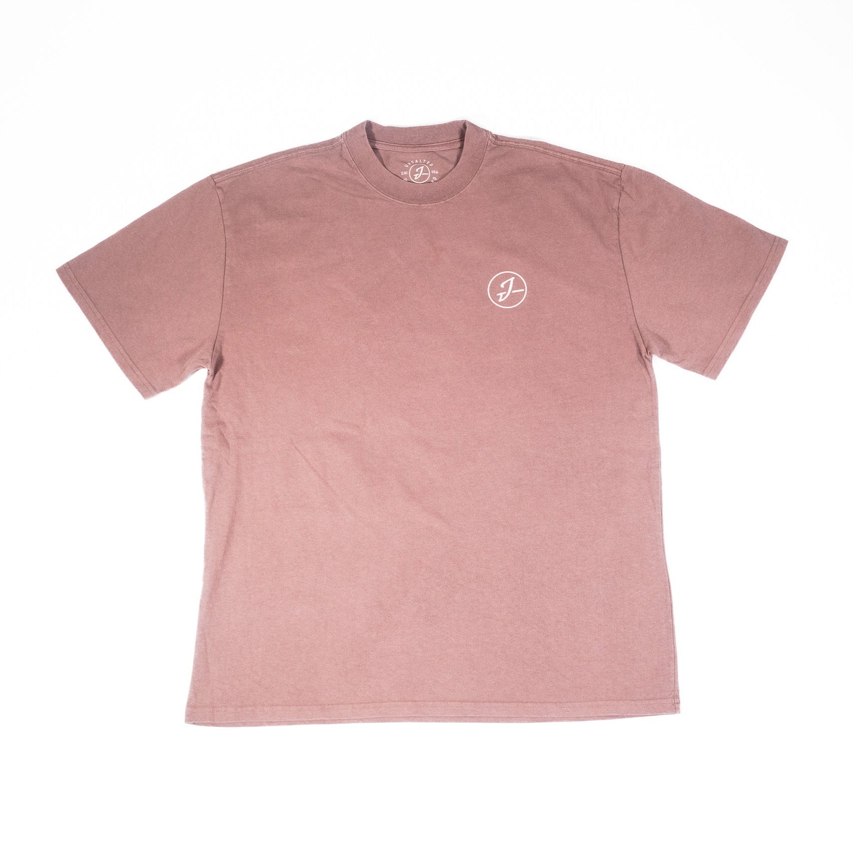 Dusty Red Logo Tee