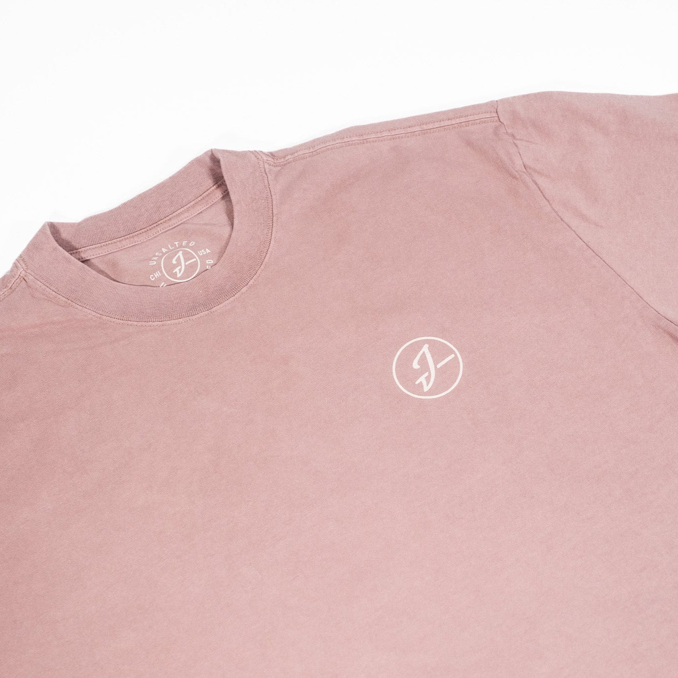 Dusty Red Logo Tee