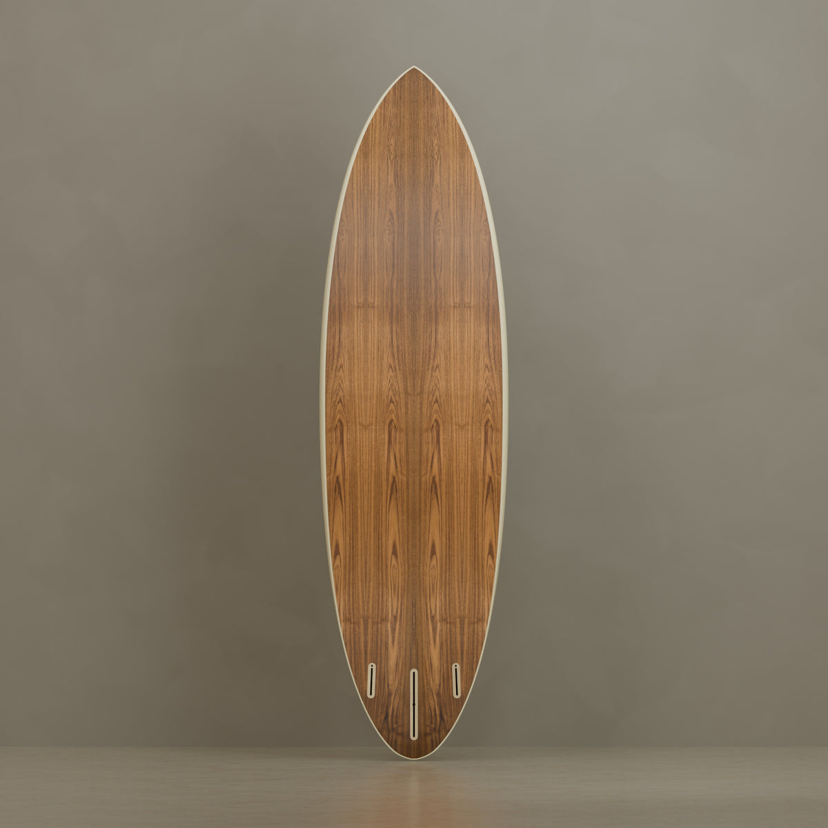 The Daybreak in Teak & Ivory Cream — underside #Wood Finish_Teak