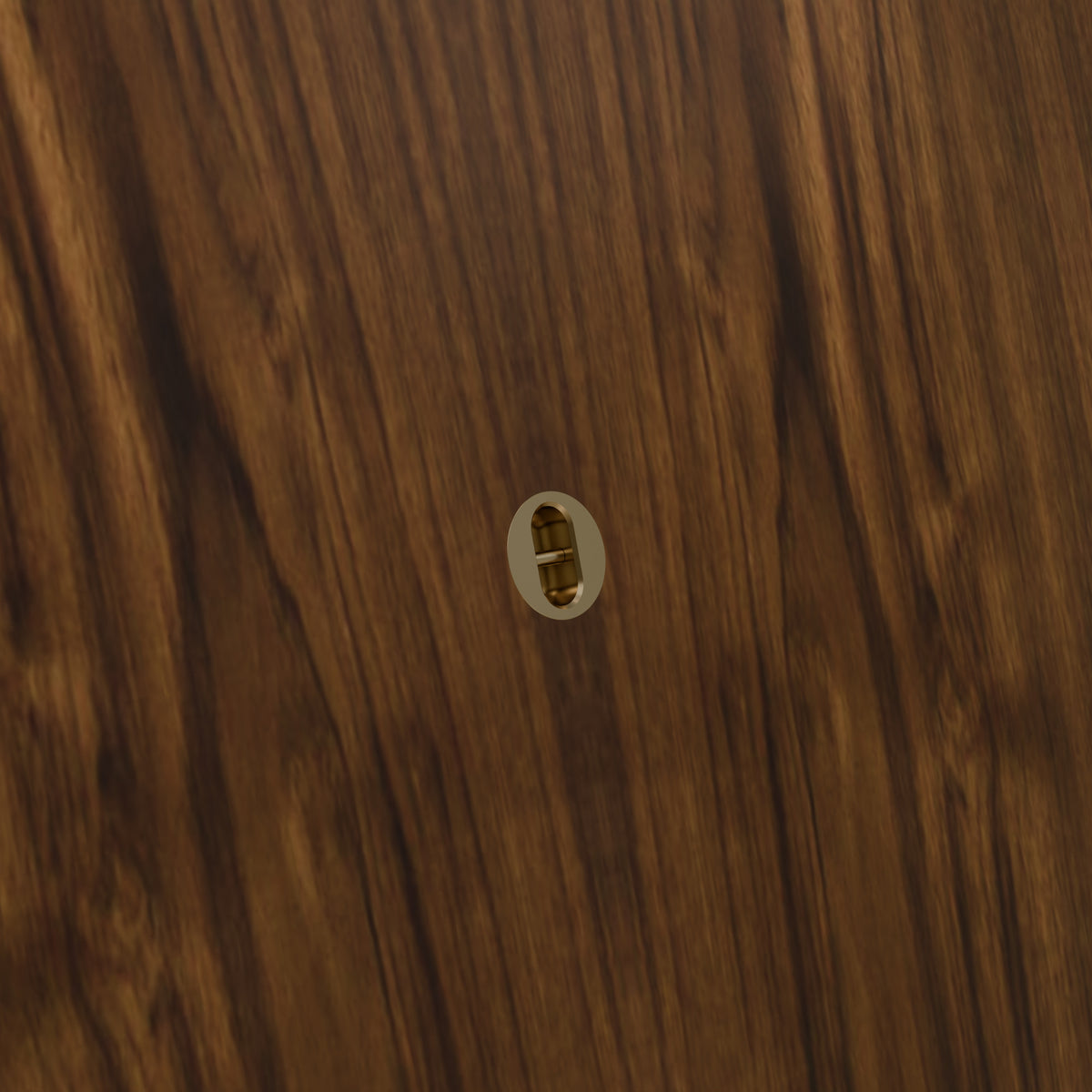 The Increase in Teak & Ivory Cream — brass leash fitting #Wood Finish_Teak