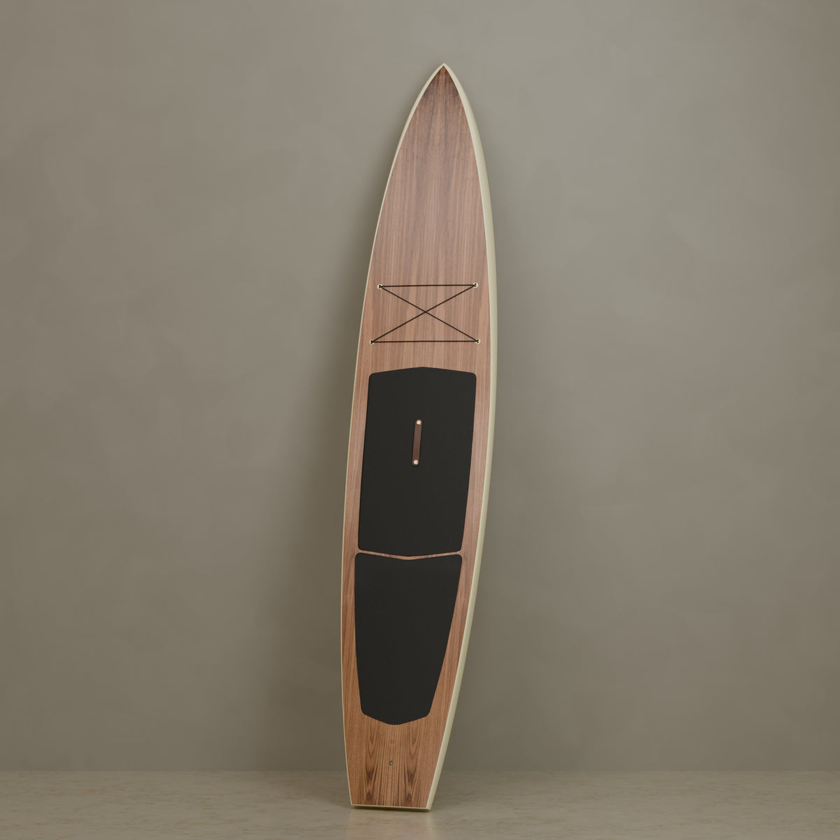 The Increase in Walnut & Ivory Cream — signature lean, factory-installed traction #Wood Finish_Walnut